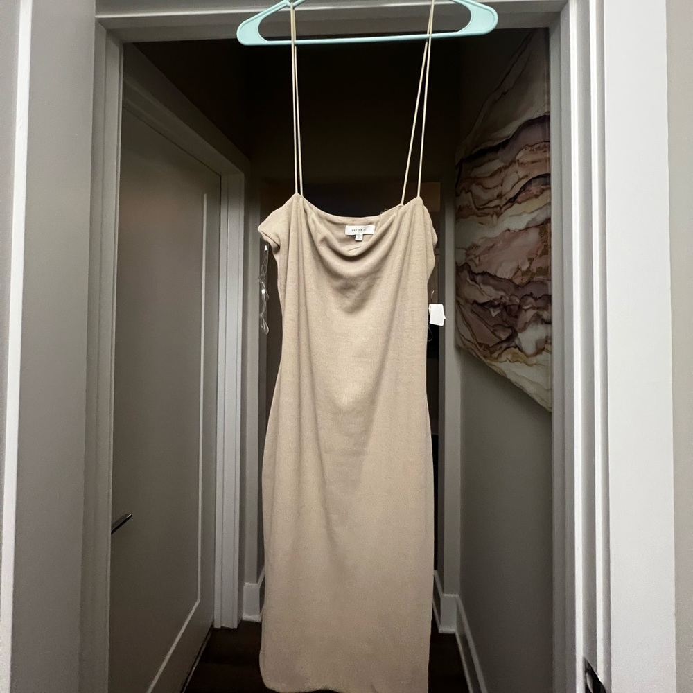 Nude Mini Dress
